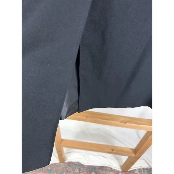 NWT Vintage 90's Harve Benard Black Sailor Button Skirt #1305 Size 16 - Picture 4 of 5